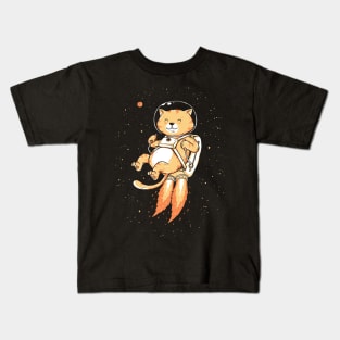 Space Adventurer (without lineart) Kids T-Shirt